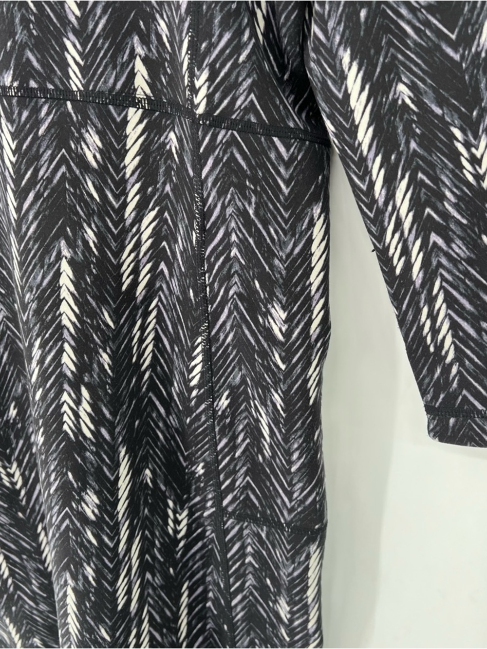 Title Nine Hyperspeed Reversible Dress Zip-Front Long Sleeve Sleet Travel - Picture 11 of 15